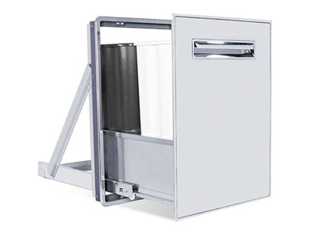 Tramoggia rifiuti per raccolta differenziata